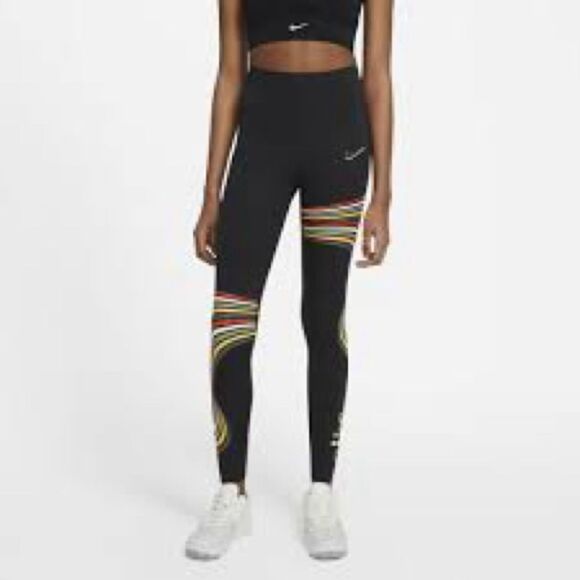 The Nike One Luxe Mid-Rise Tight Fit Leggings Size XS - Picture 1 of 7
